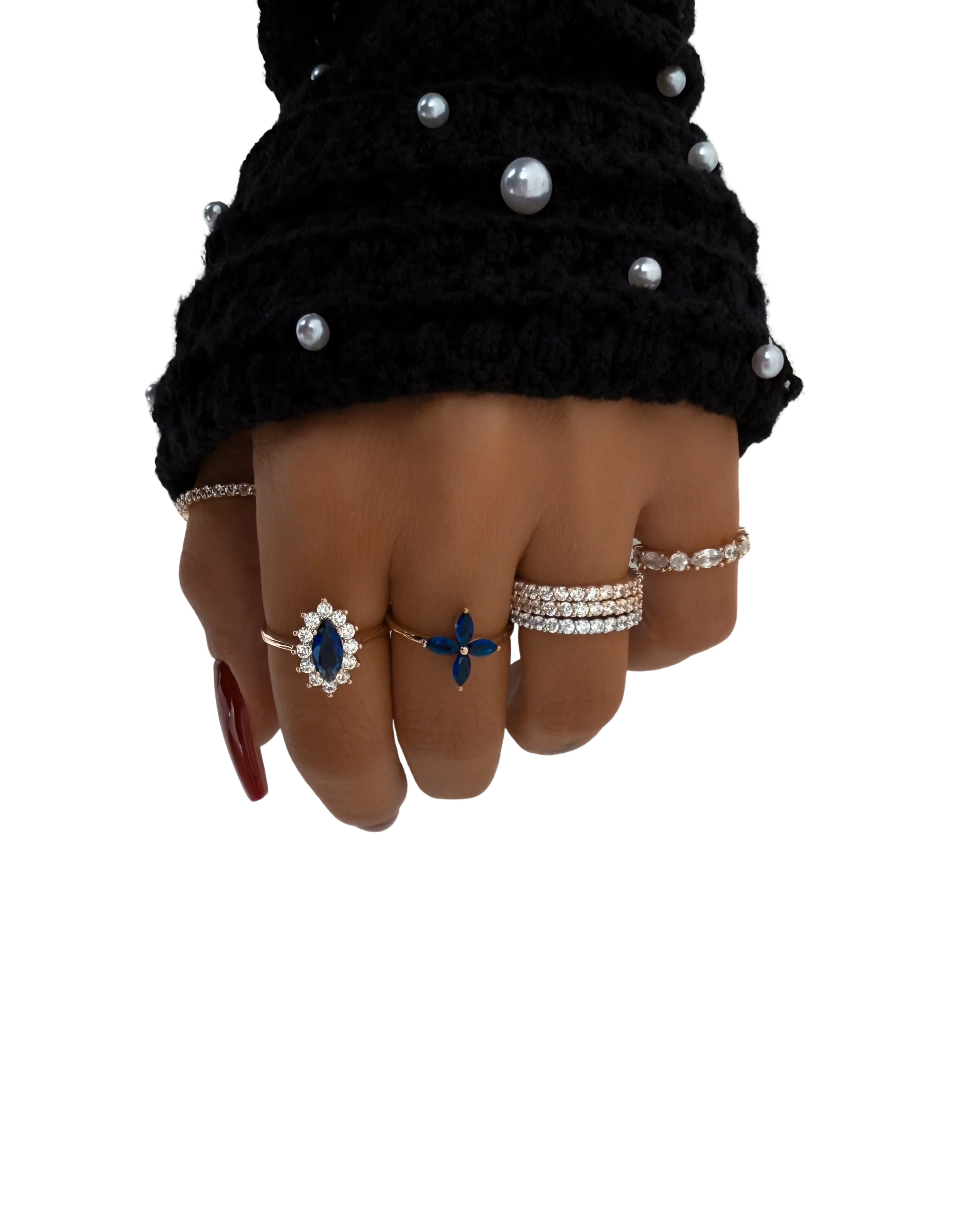 BAGUE "EDEN BLUE" - Image 2