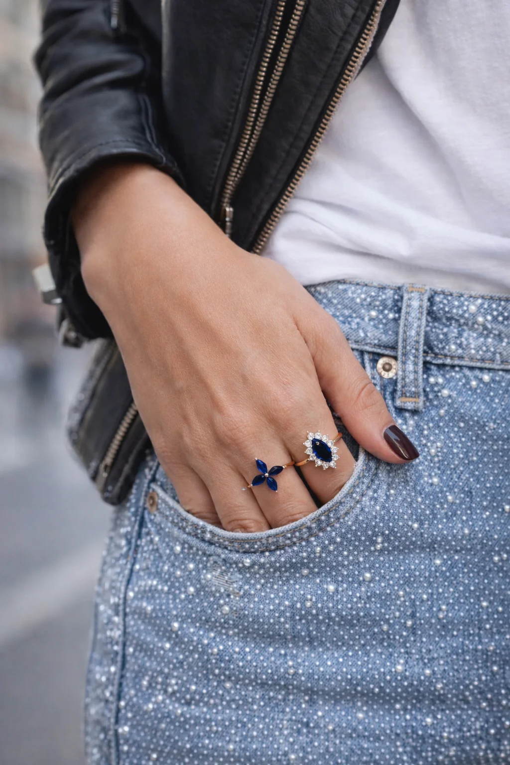 BAGUE "EDEN BLUE" - Image 7