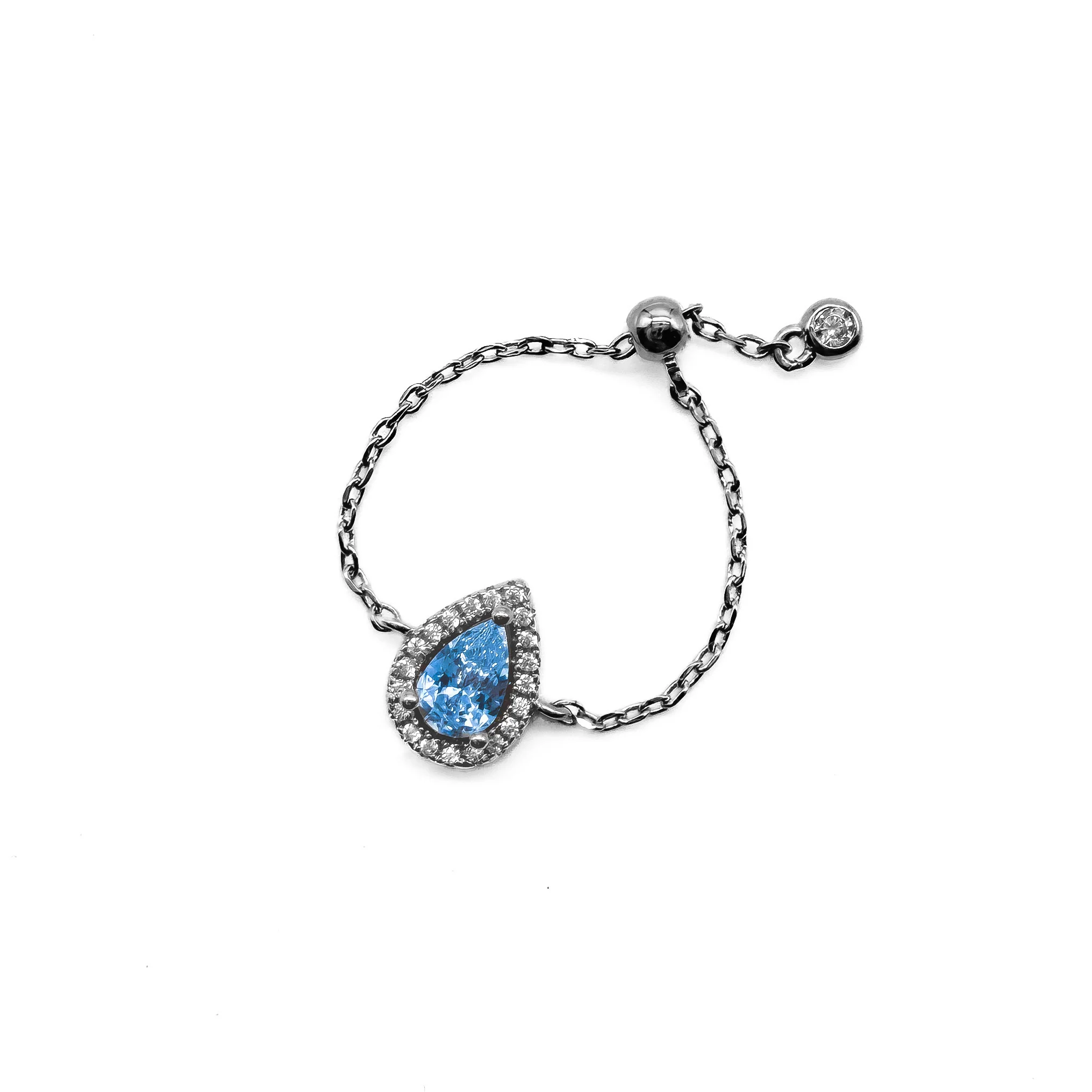BAGUE "JAIPUR COLOR REGLABLE" ARGENT - Image 7
