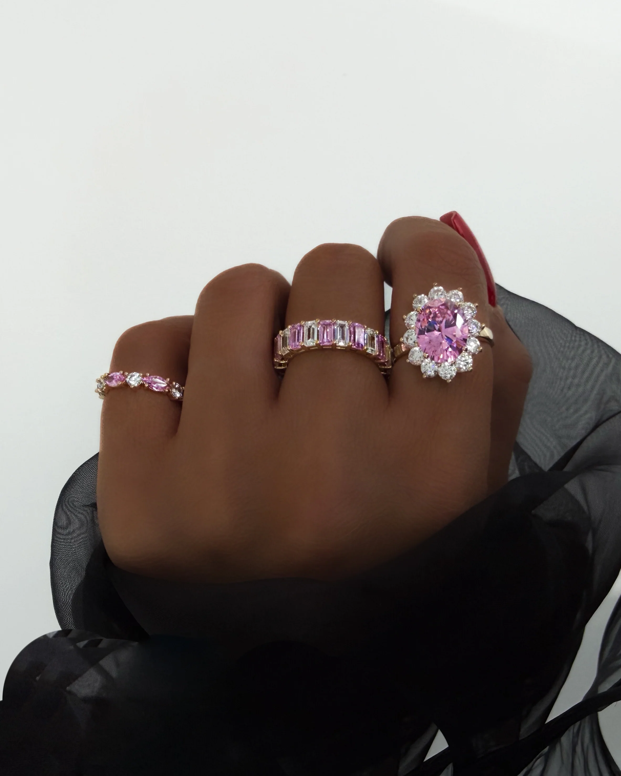 BAGUE "EVANNA ROSE" - Image 4