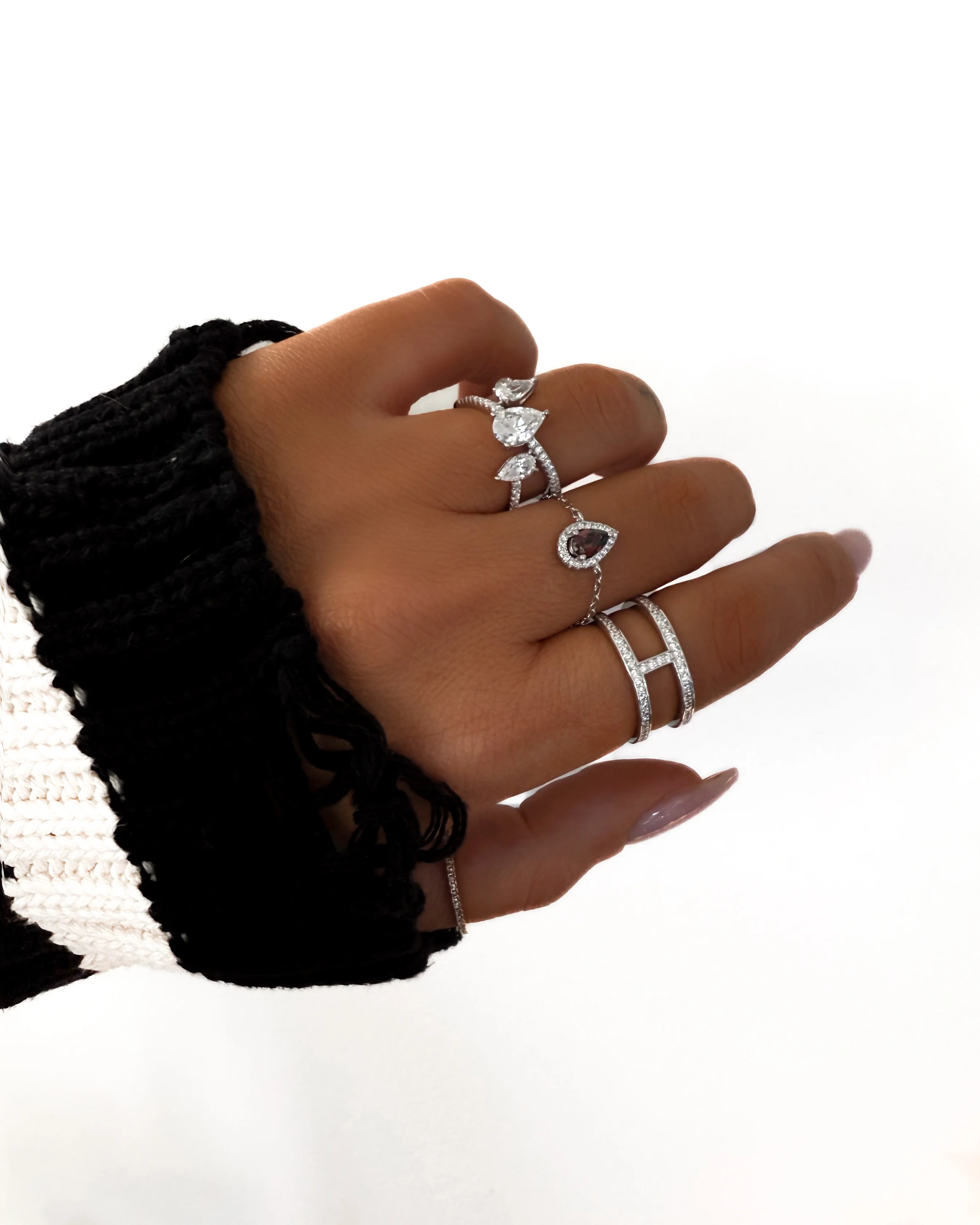 BAGUE "JAIPUR COLOR REGLABLE" ARGENT - Image 13