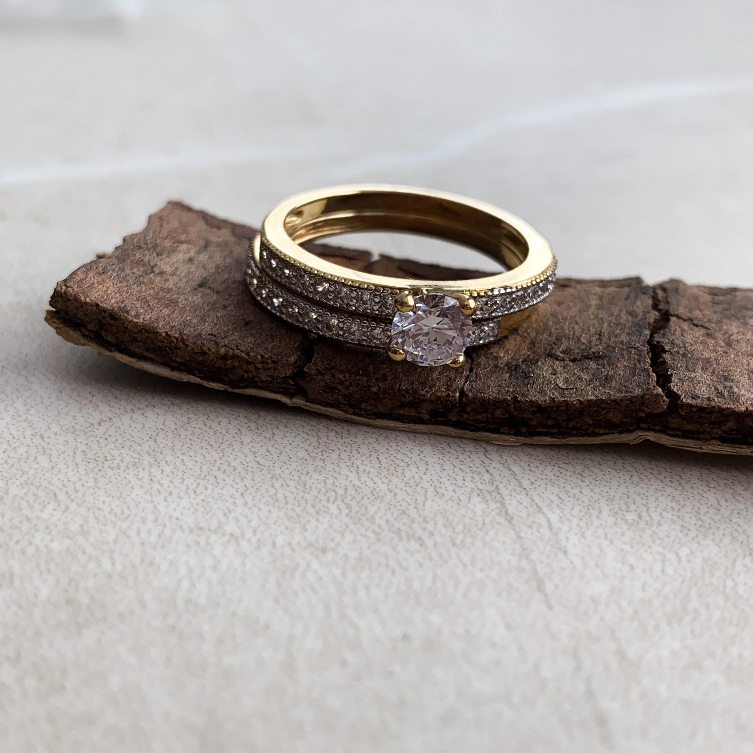 BAGUE "SOLANGE DOUBLE" - Image 8