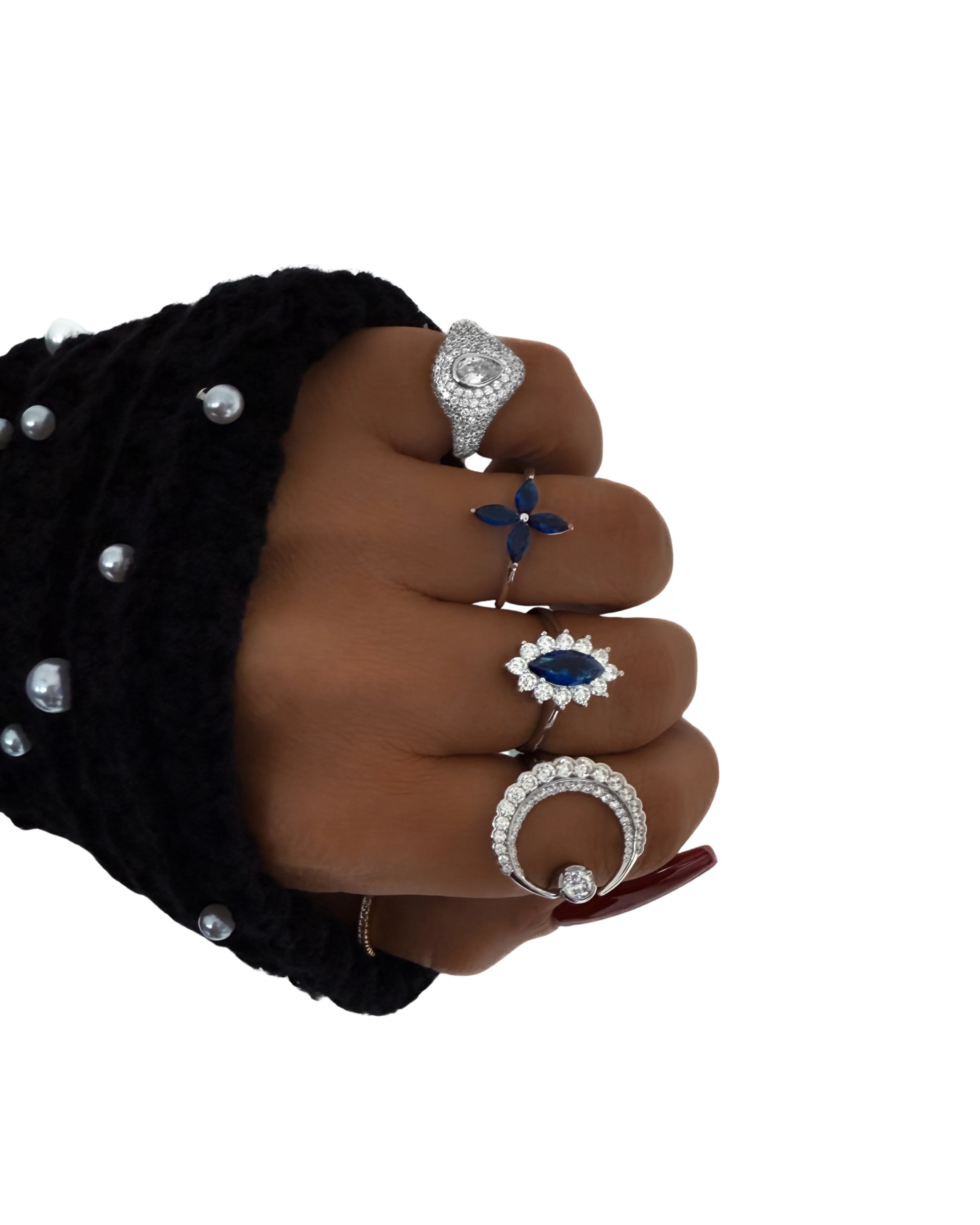 BAGUE "EDEN BLUE" - Image 6