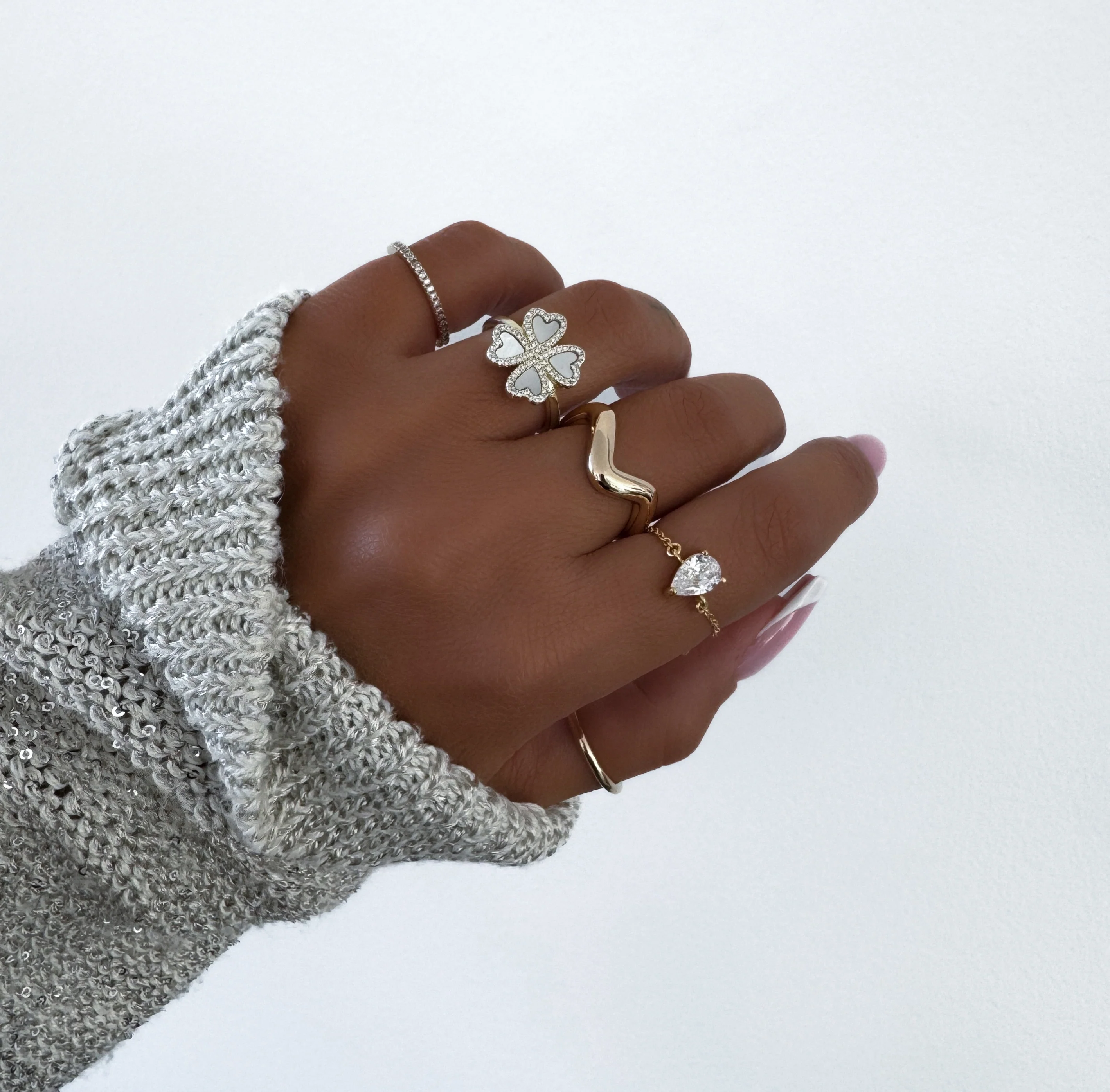 BAGUE "VAGUE LISSE" - Image 2