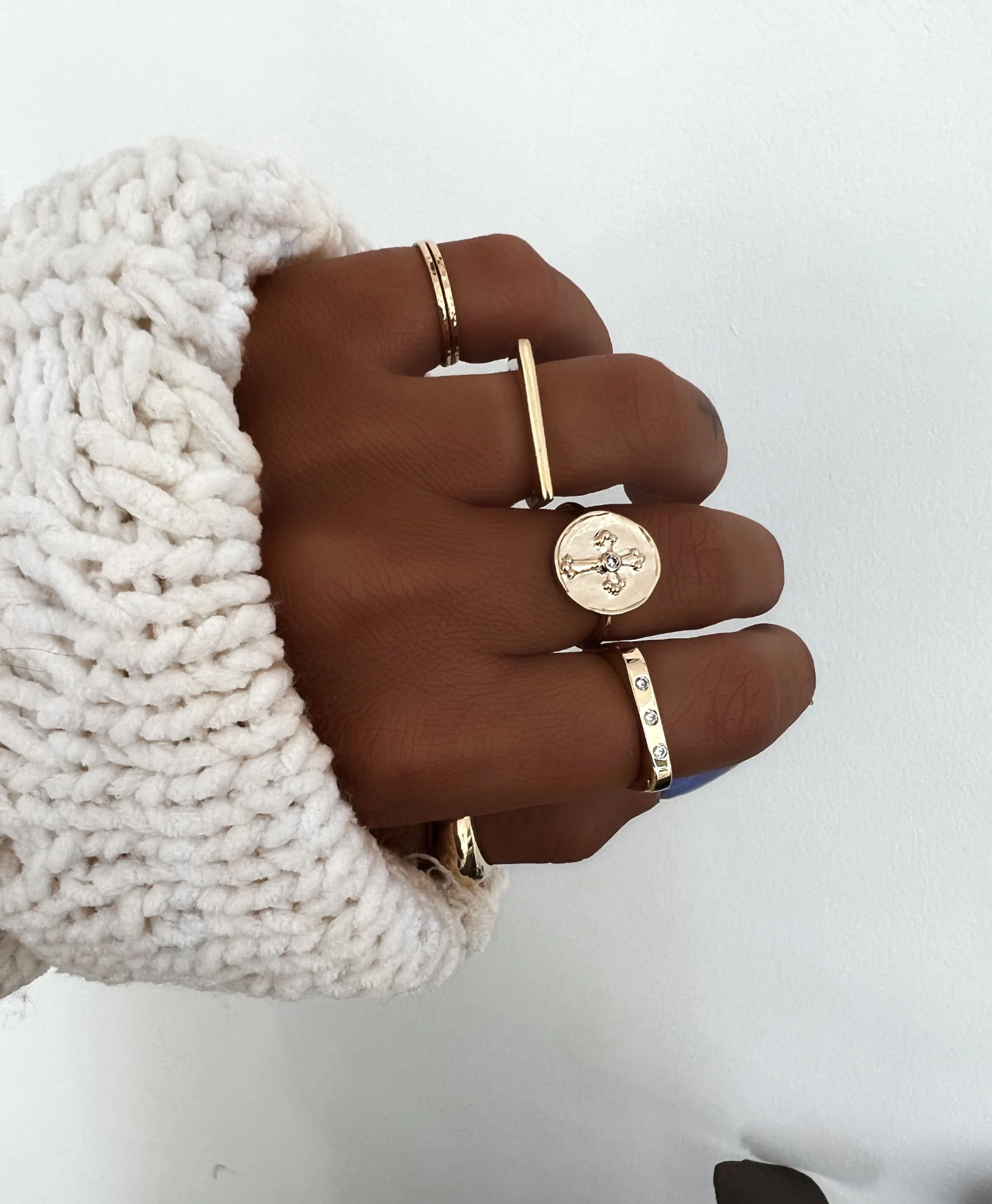 BAGUE "VANINA LISSE" - Image 2