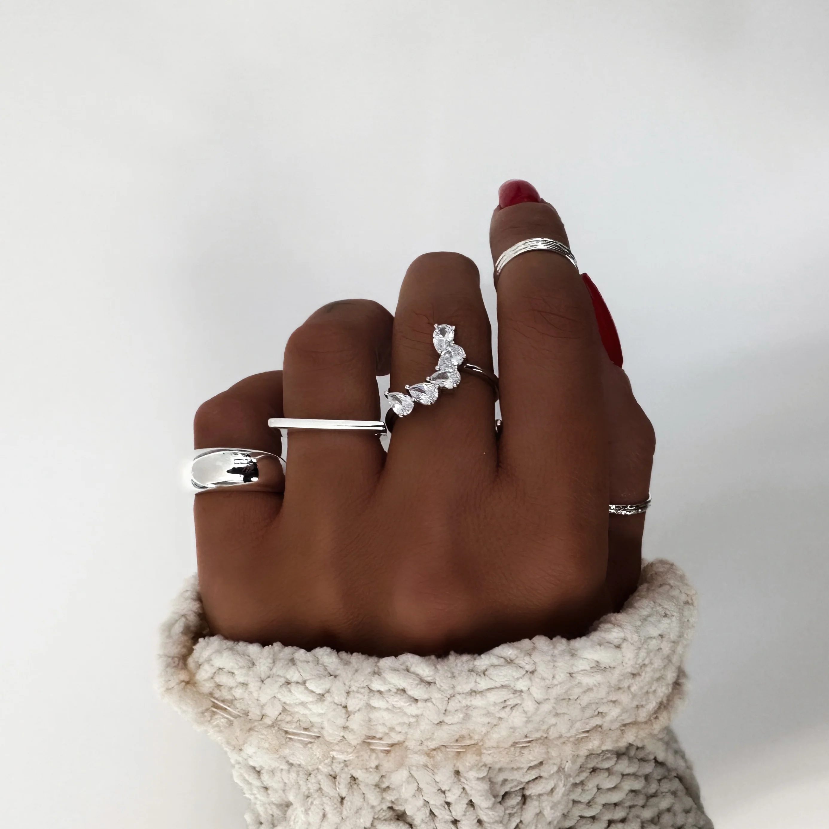 BAGUE "VANINA LISSE" - Image 7