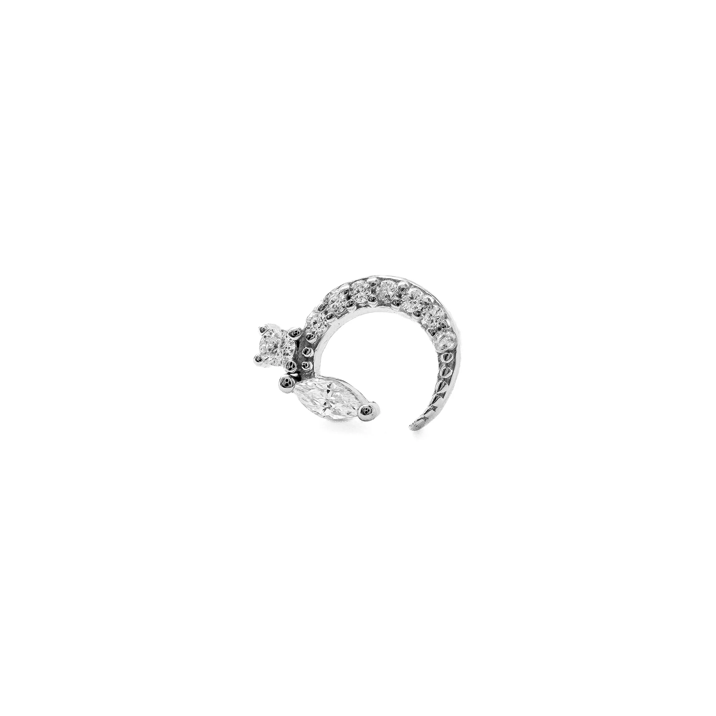 BOUCLE "LUNA DENTELLE PUCE" - Image 3