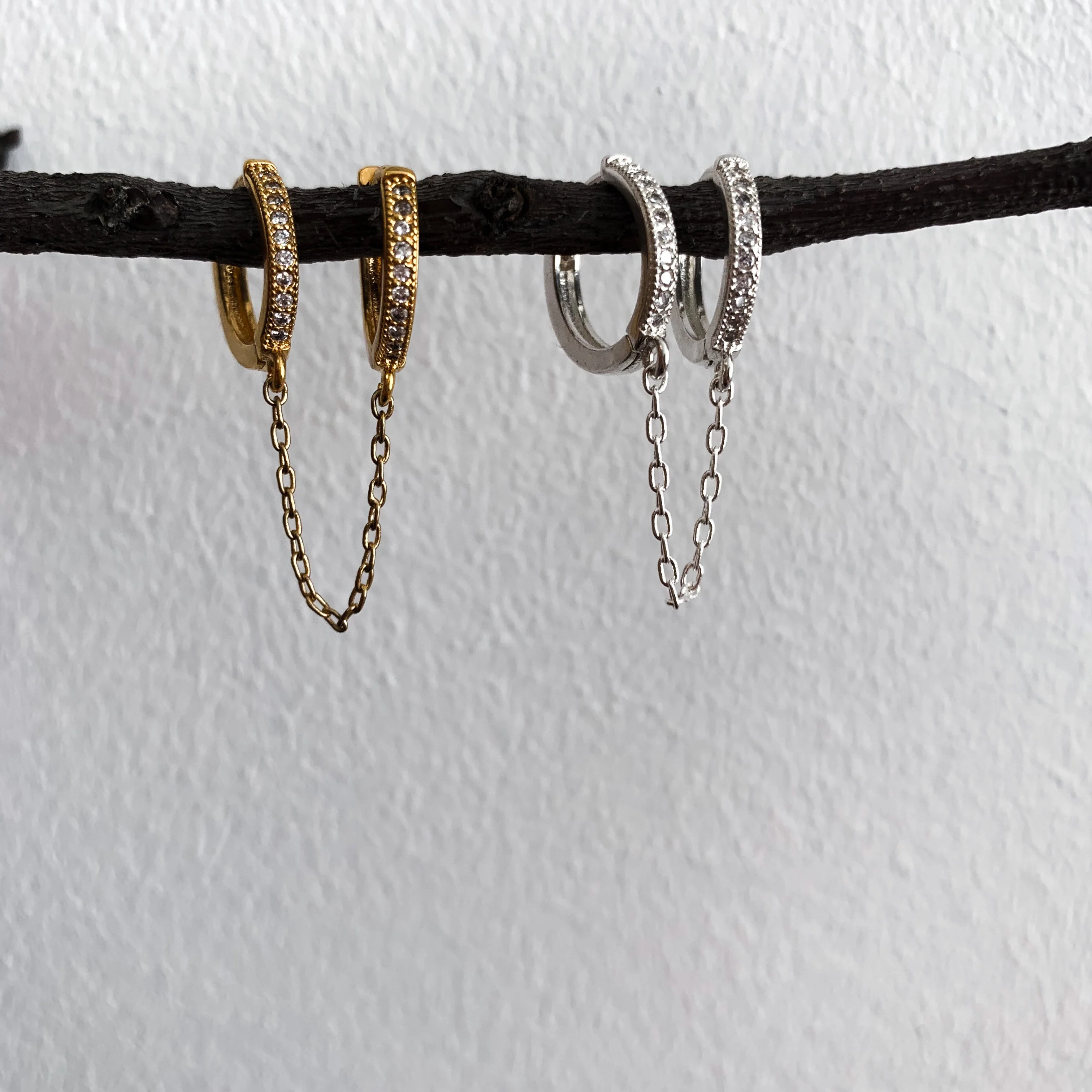 BOUCLE "MENOTTES" ZIRCON - Image 5