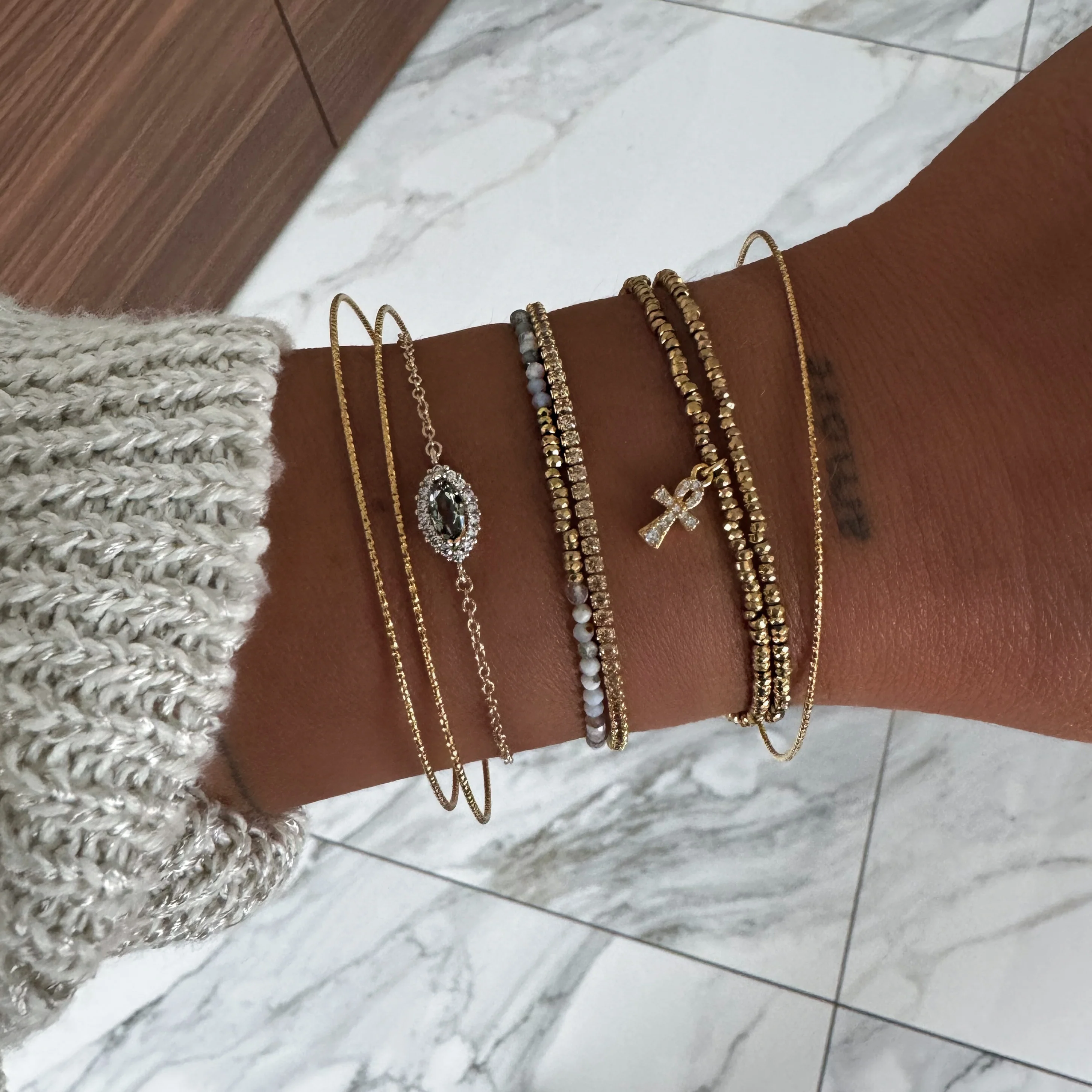 BRACELET "ANKH PEARL" - Image 9