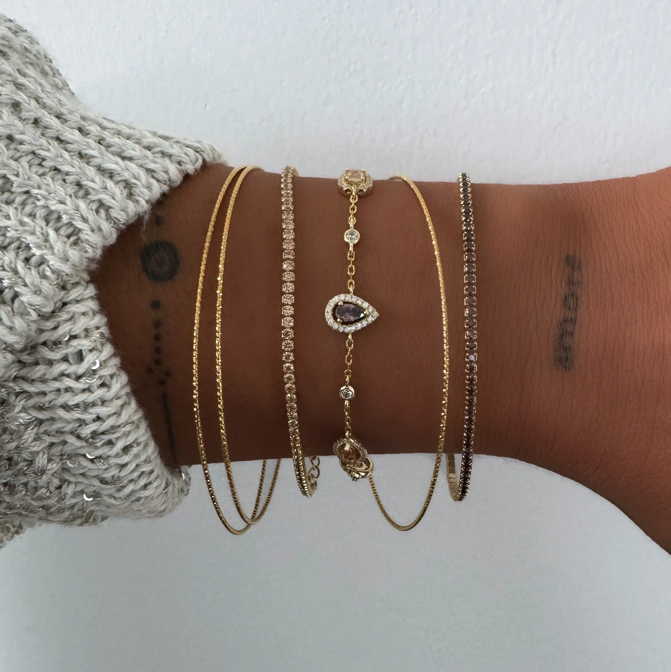 BRACELET "RIVIERA CHAMPAGNE" - Image 10