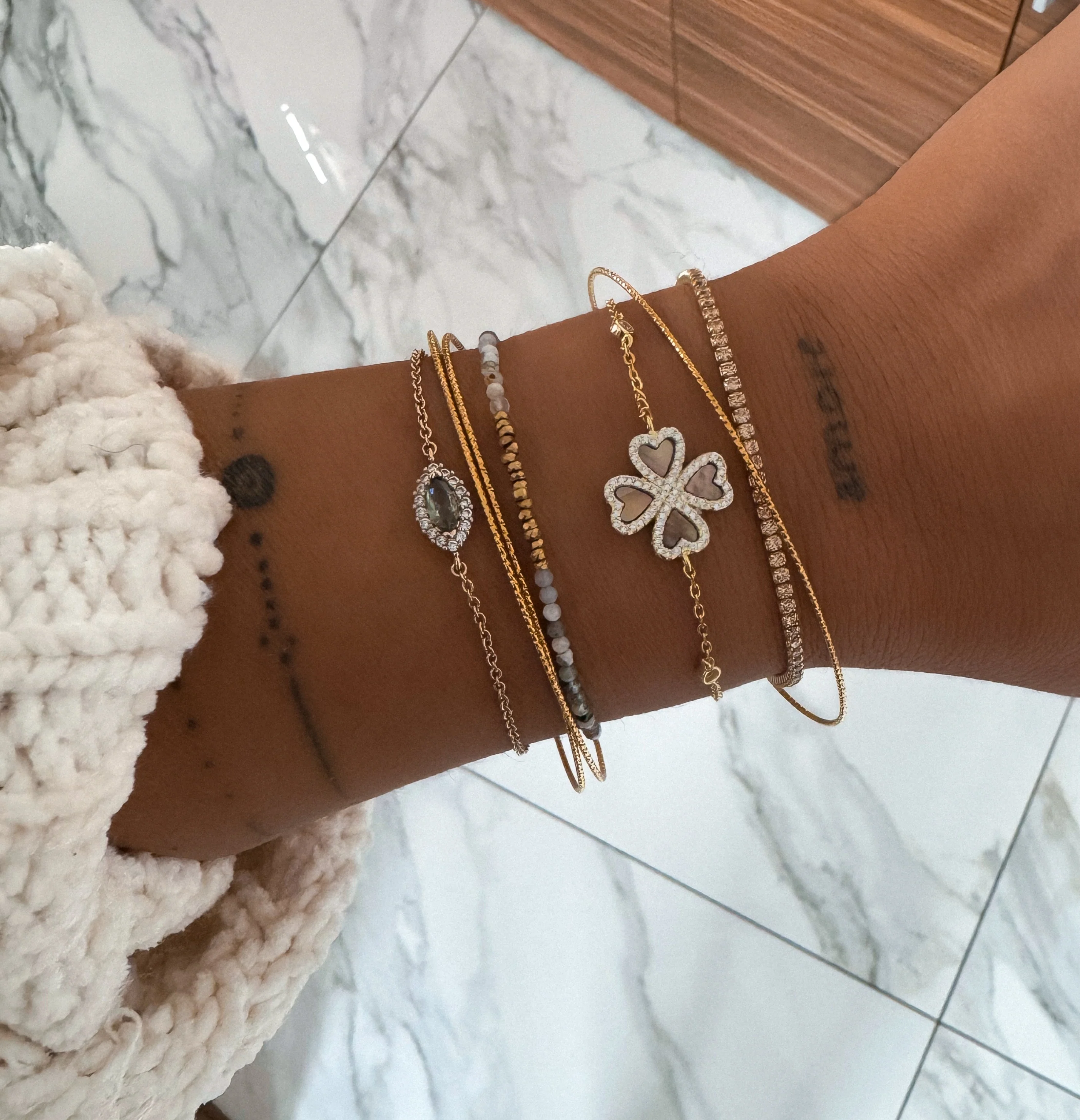 BRACELET "RIVIERA CHAMPAGNE" - Image 6