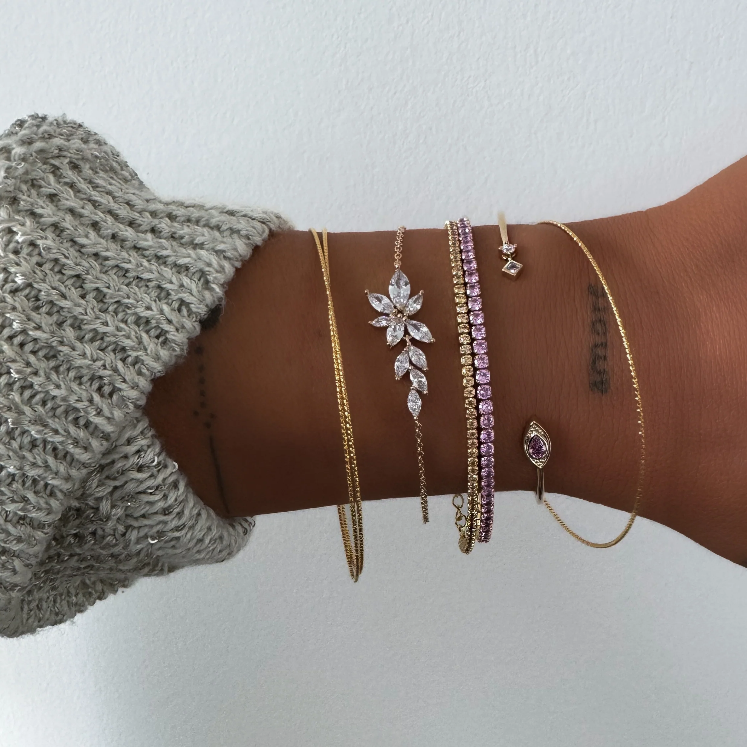 BRACELET "RIVIERA CHAMPAGNE" - Image 9