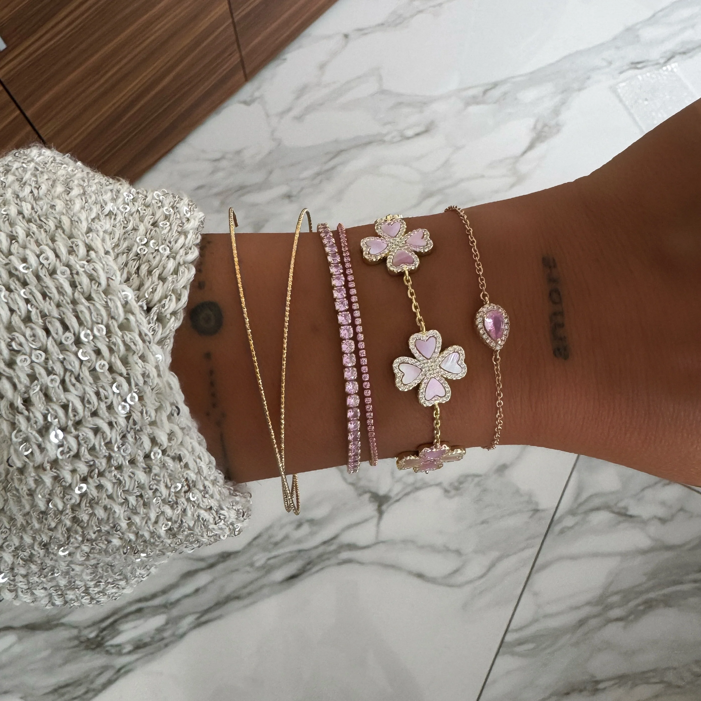 BRACELET "SUCCESS 5 ROSE" - Image 2