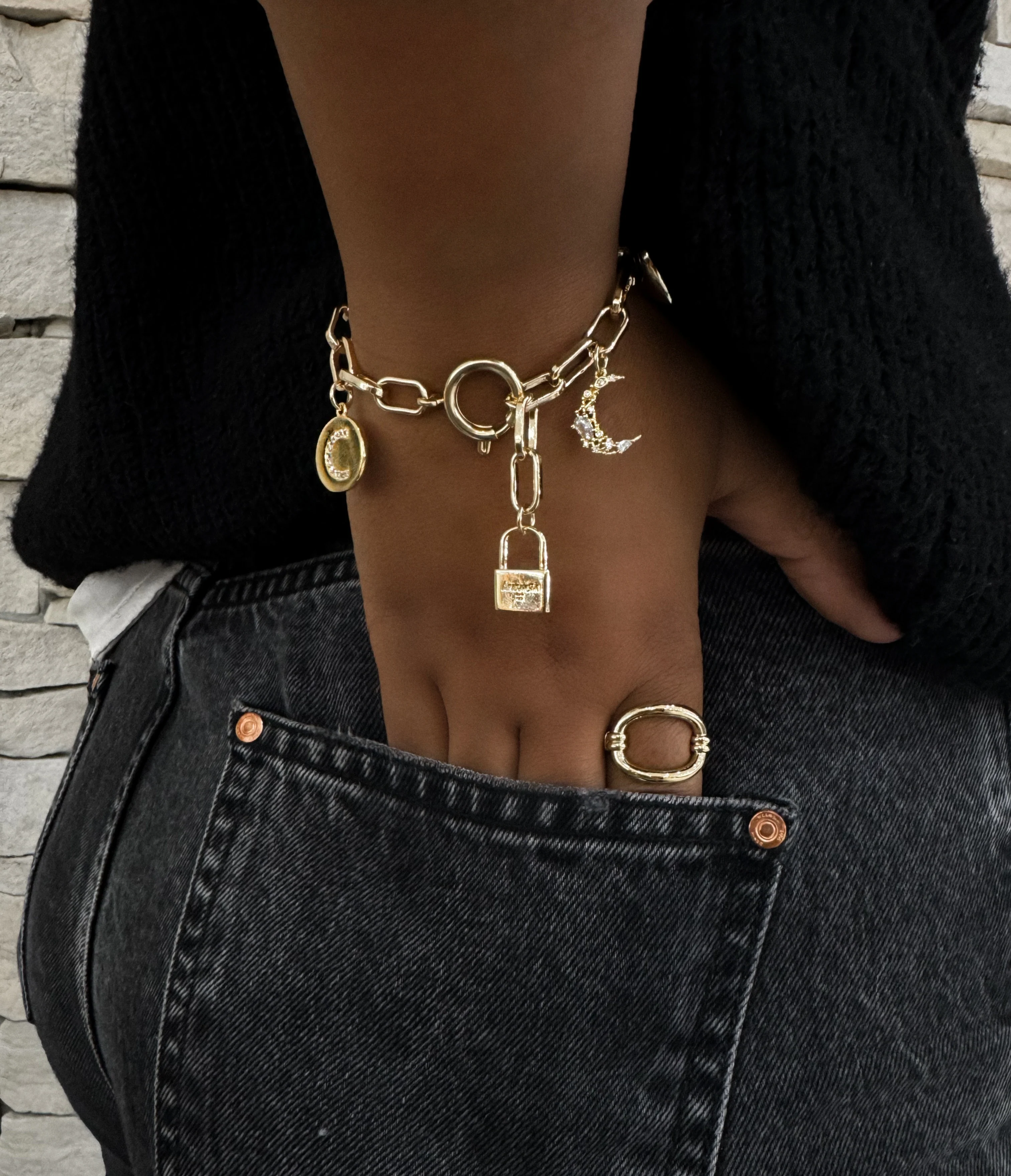 BRACELET "TRENDY OR" PERSONNALISABLE - Image 15