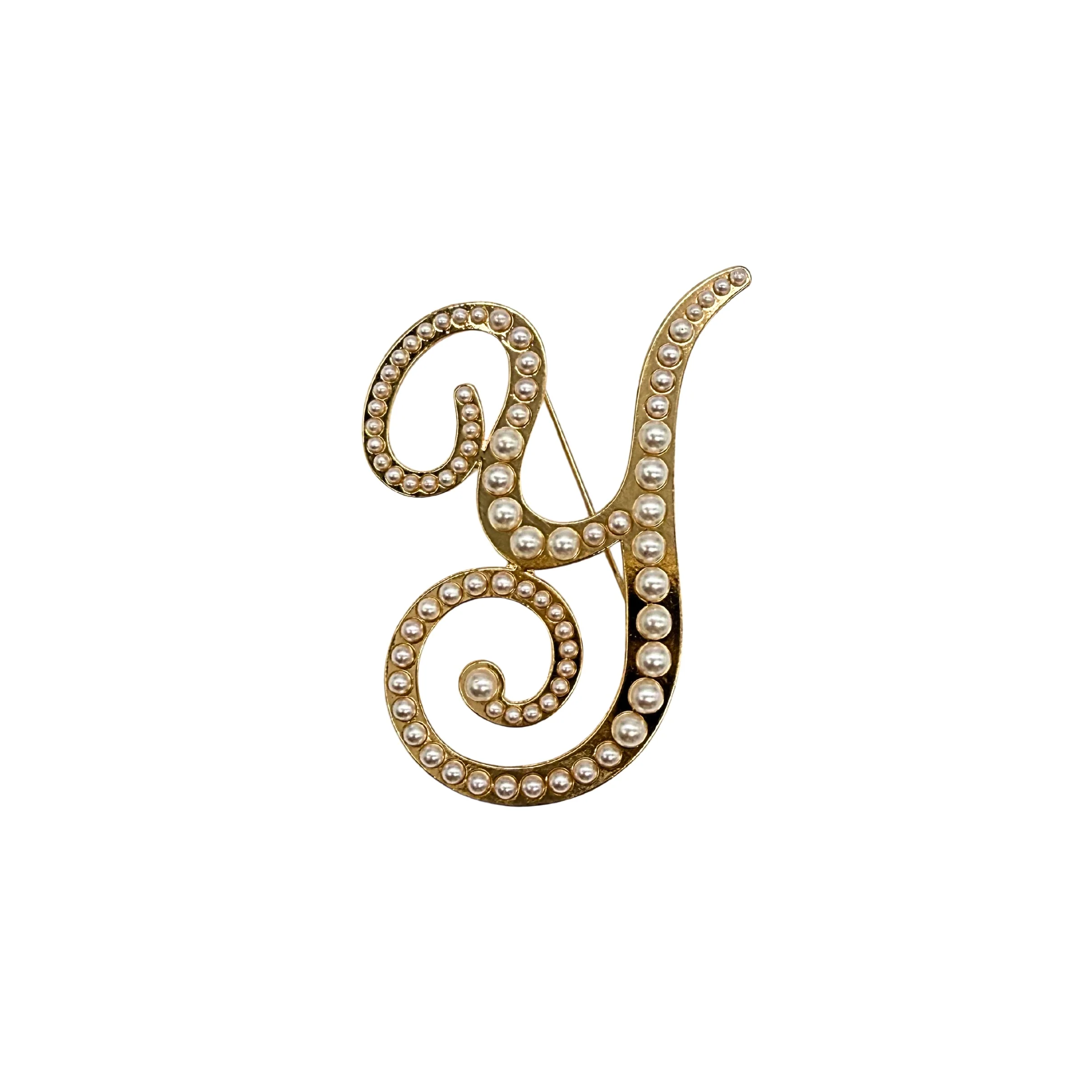 BROCHE "INITIALE PEARL" - Image 28