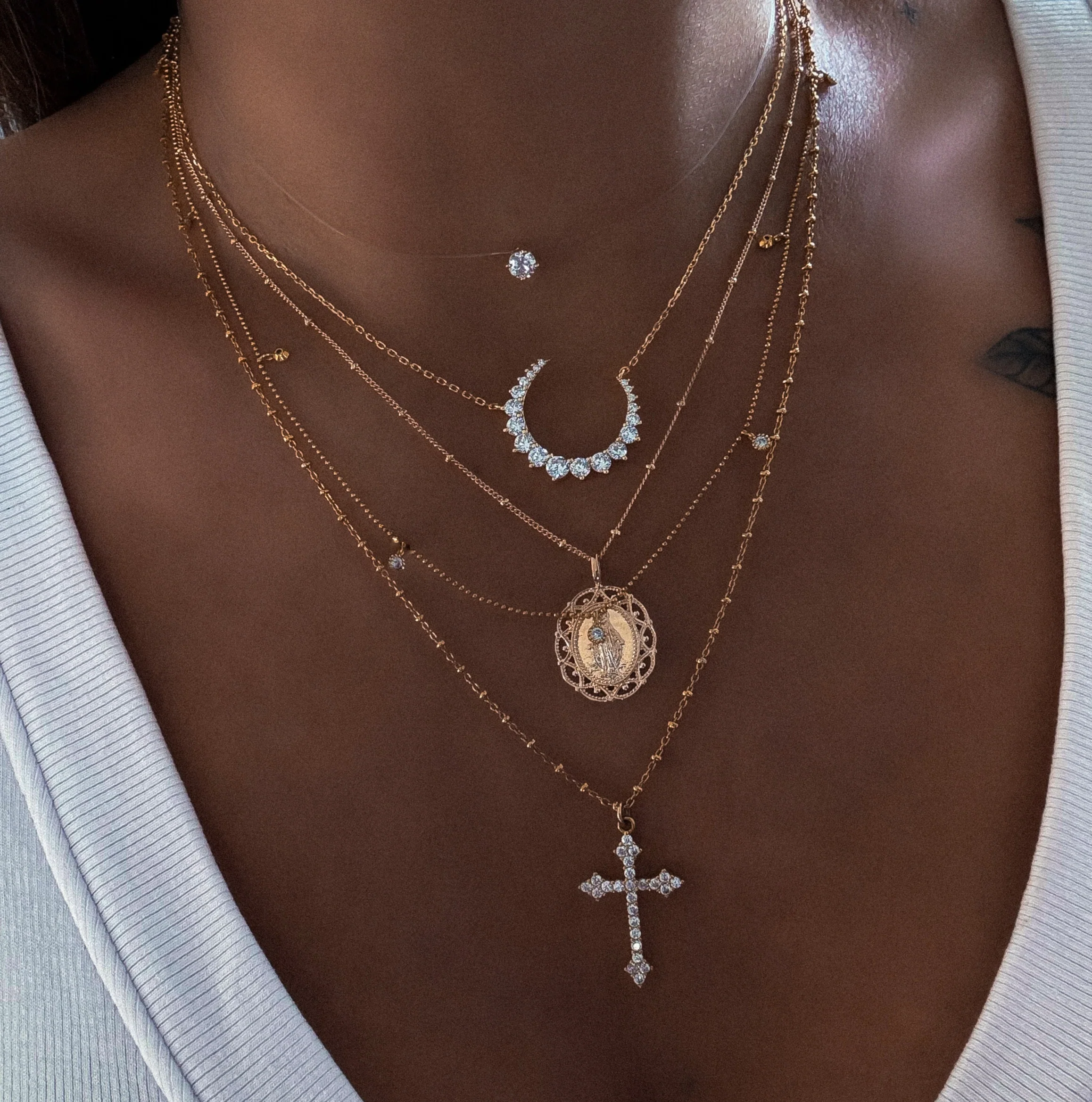 COLLIER CHOKER "GLAM" - Image 11