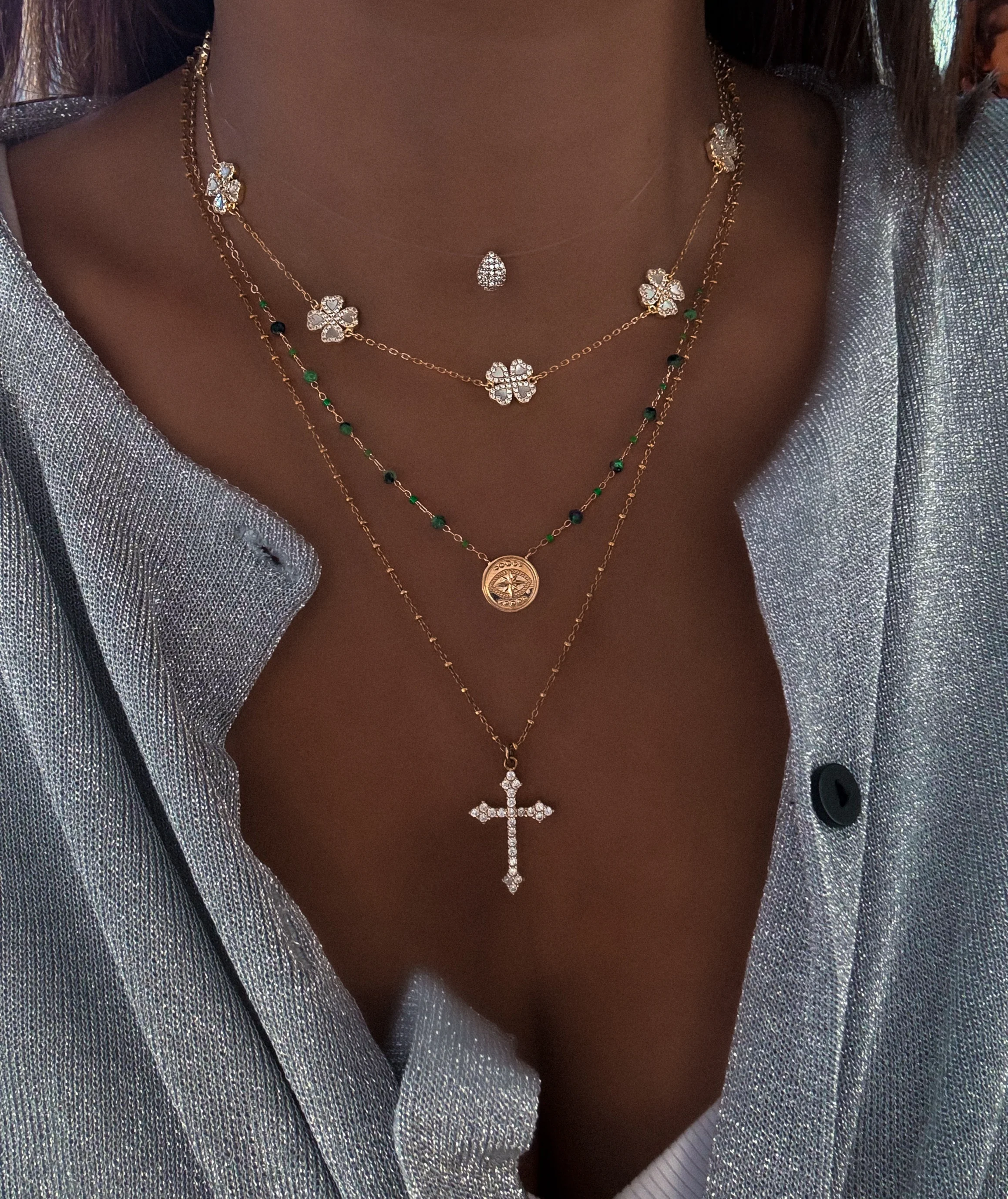 COLLIER CHOKER "GLAM" - Image 13
