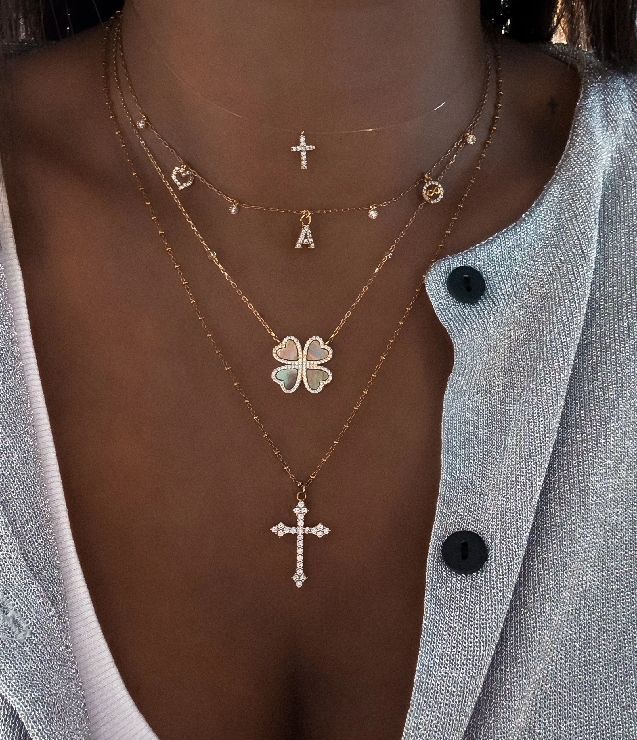 COLLIER CHOKER "GLAM" - Image 14
