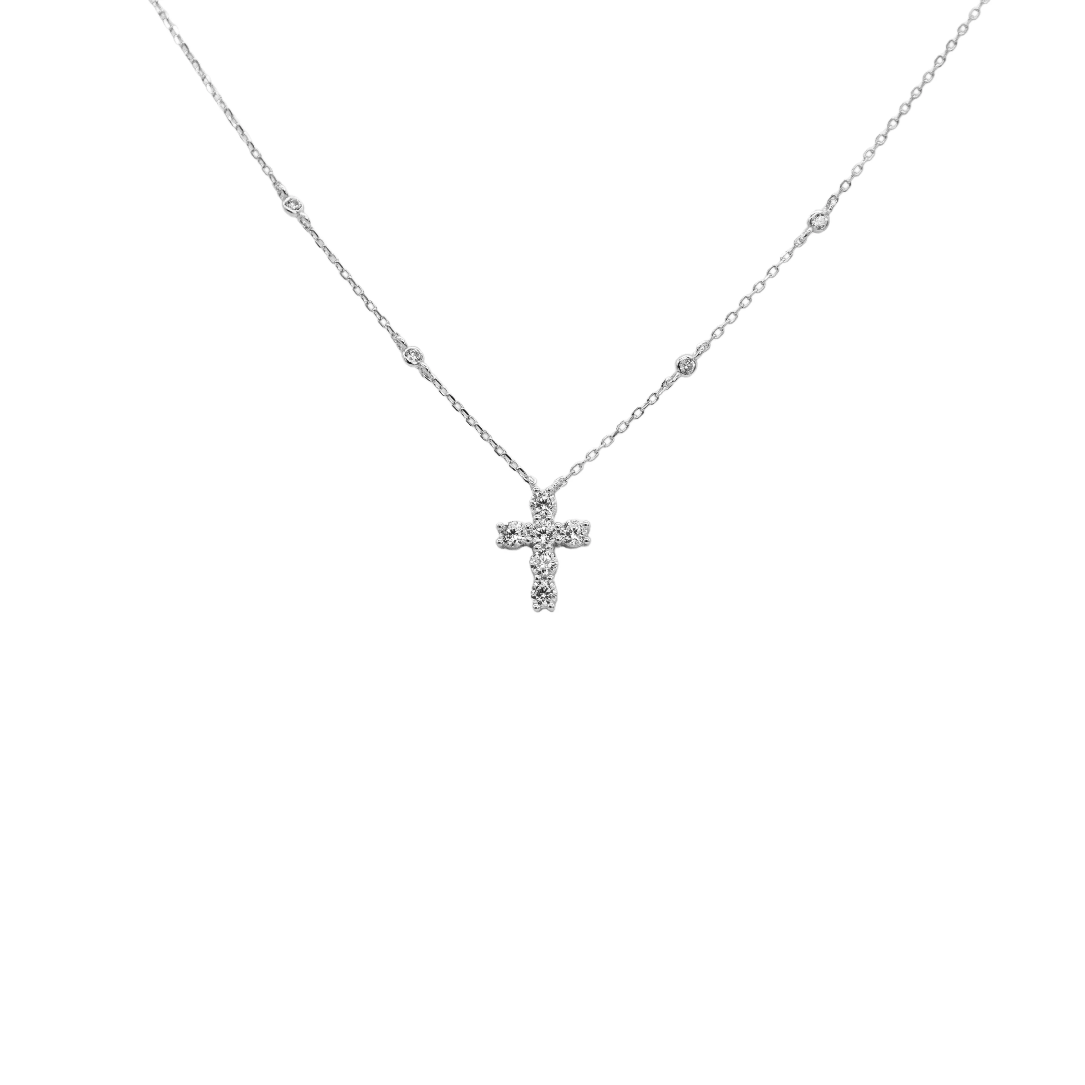 COLLIER "CROSS RIVIERA MINI" - Image 6