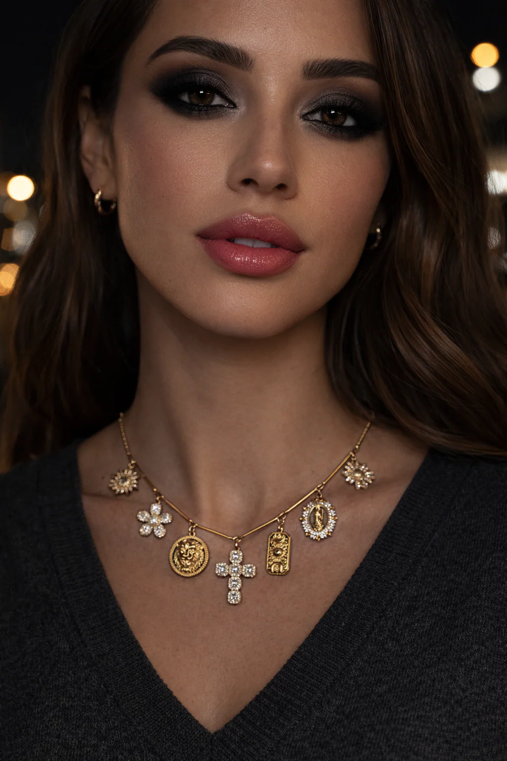 COLLIER "ICON PERSONNALISABLE" GOLD - Image 17