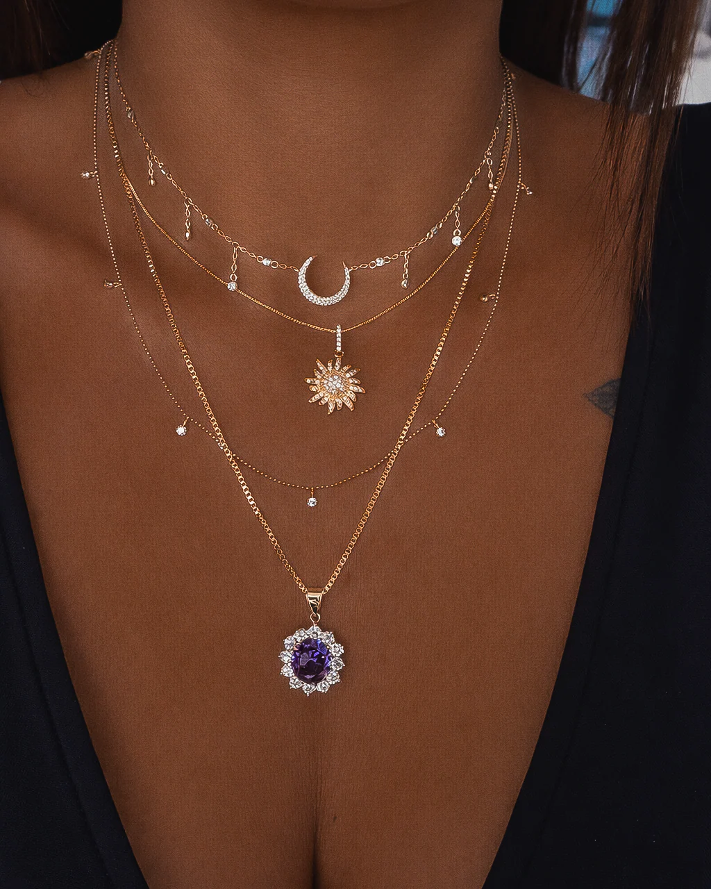 COLLIER "FLAMME" - Image 3
