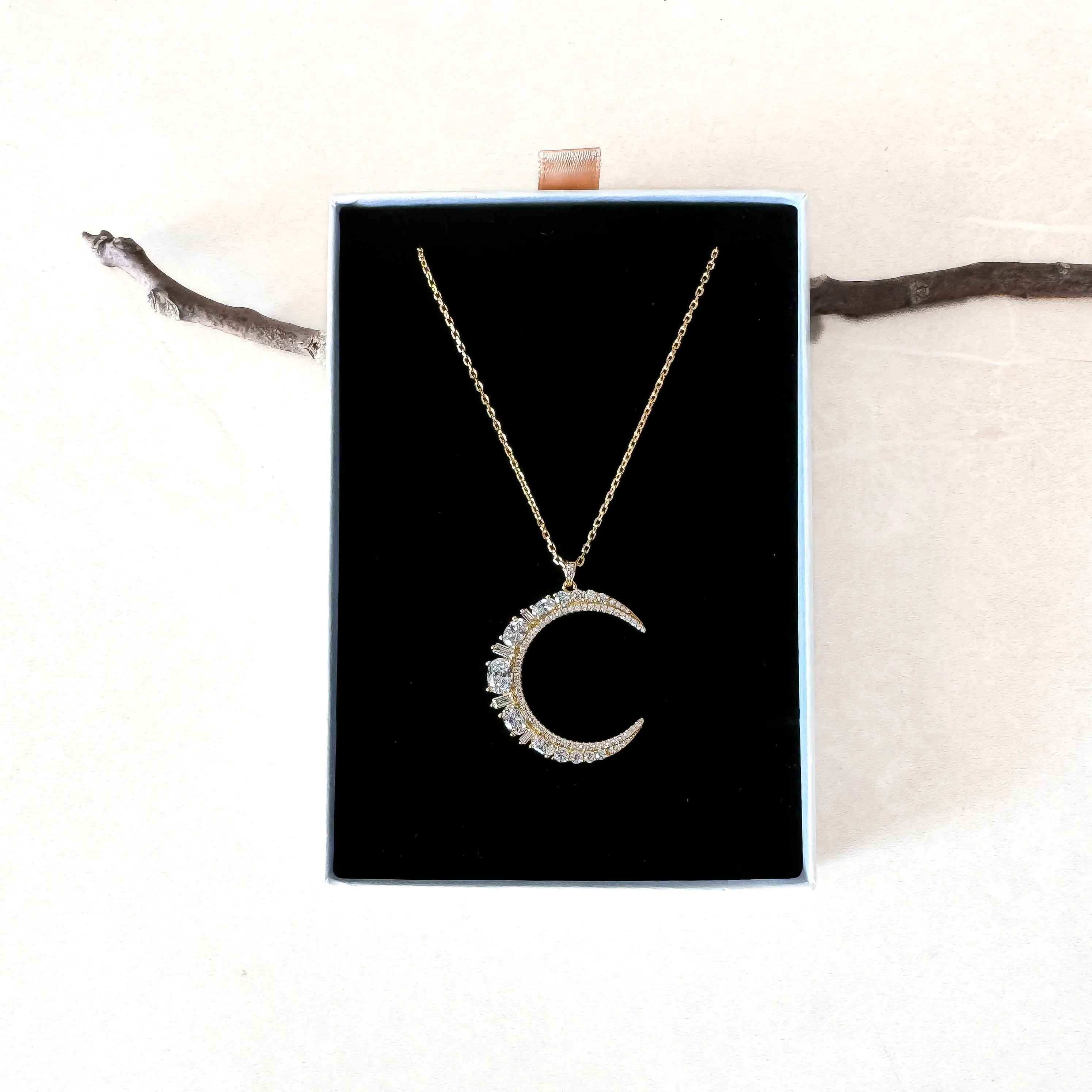 COLLIER "MOON XL WHITE" - Image 8