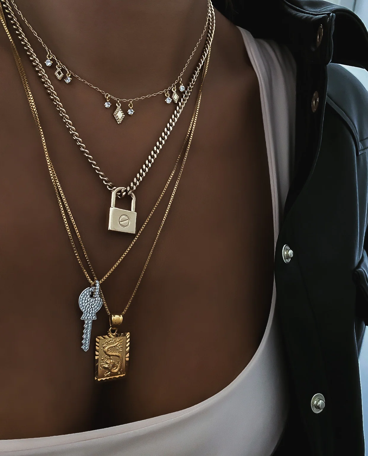 COLLIER "PADLOCK" - Image 2