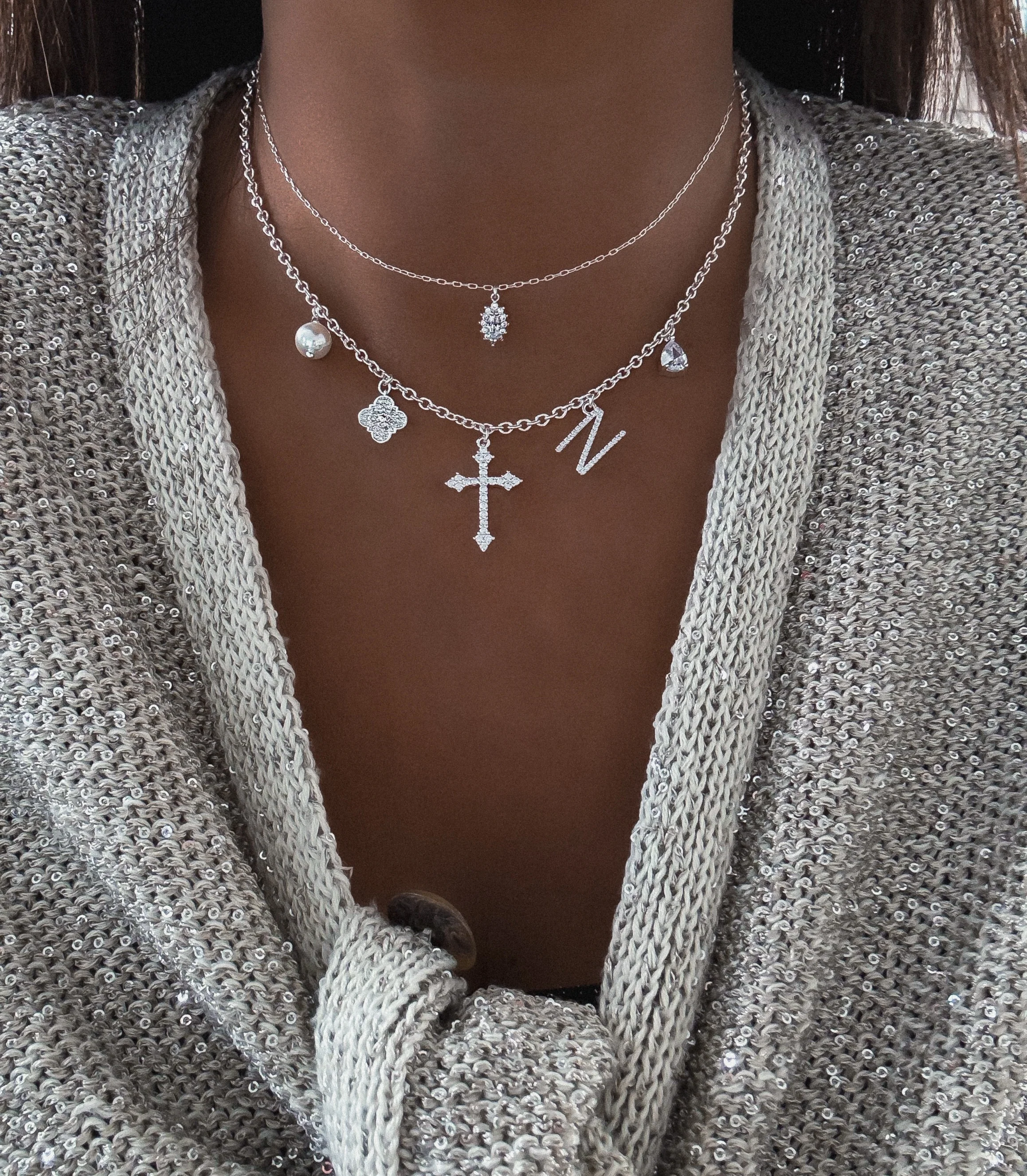 COLLIER "TRENDY ARGENT" PERSONNALISABLE - Image 6