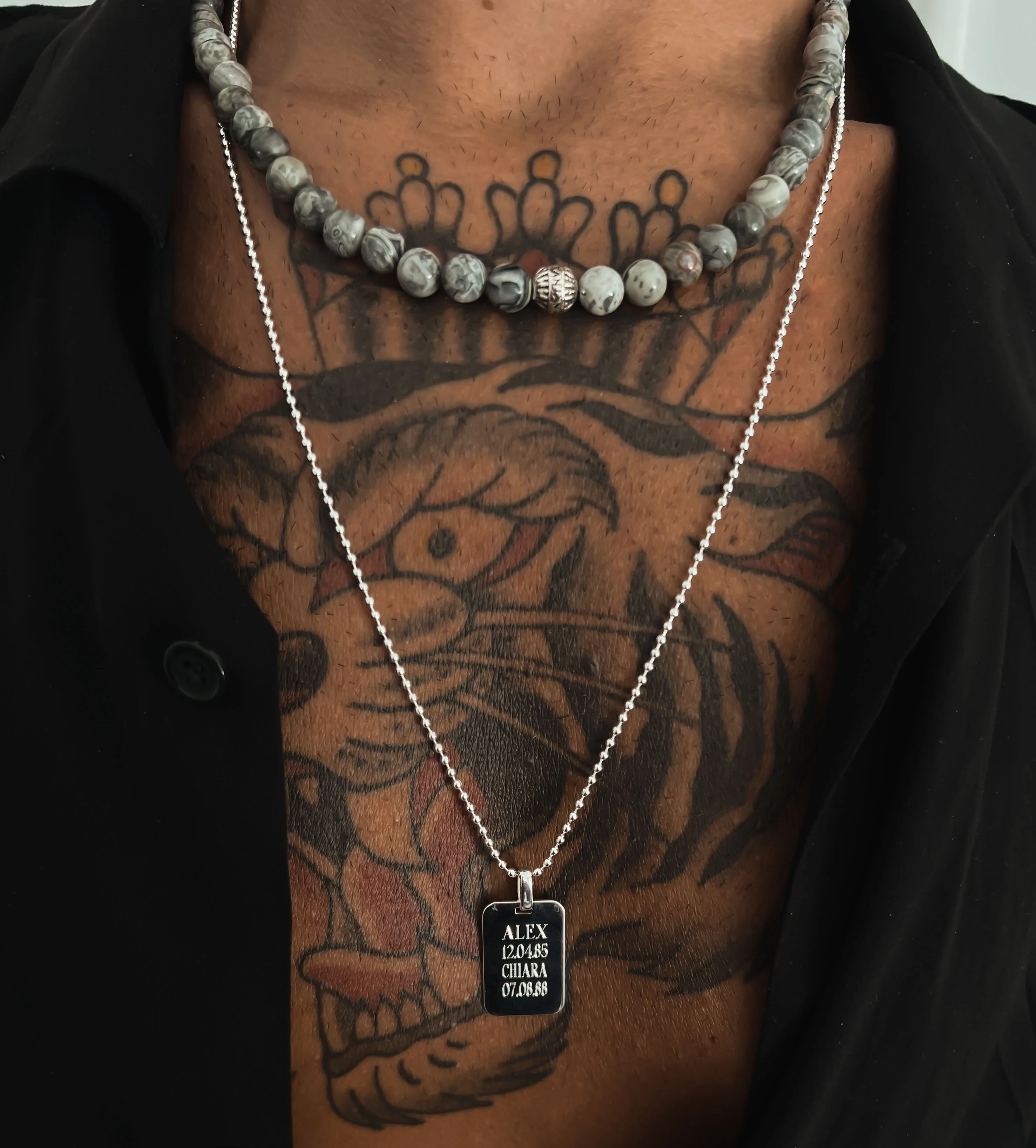 GRAVURE COLLIER ARMY - Image 2